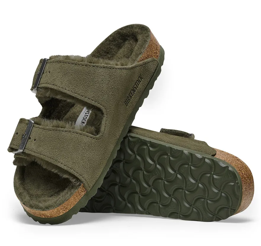 Birkenstock Arizona Shearling Thyme 1025687