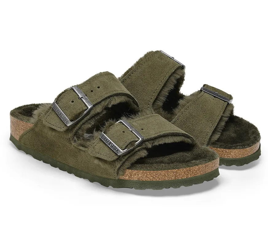 Birkenstock Arizona Shearling Thyme 1025687
