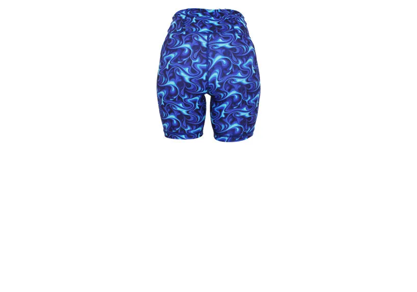 Blue Lagoon Mid Shorts with pockets