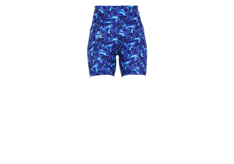 Blue Lagoon Mid Shorts with pockets