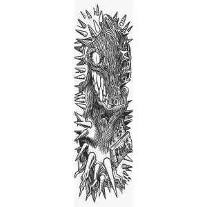 Bones - GritTeeth White 9.0 Griptape