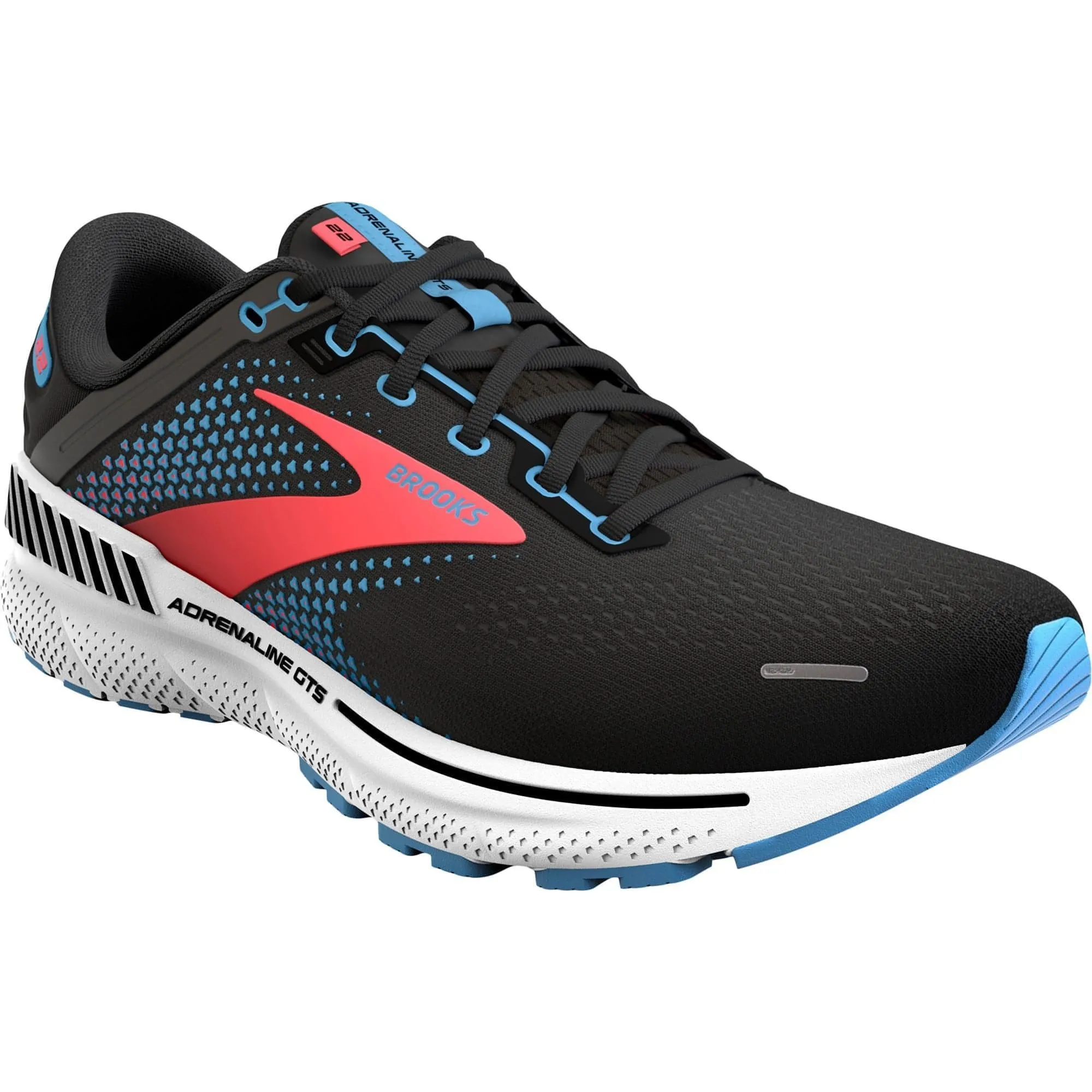 Brooks Adrenaline GTS 22 Womens Running Shoes - Black