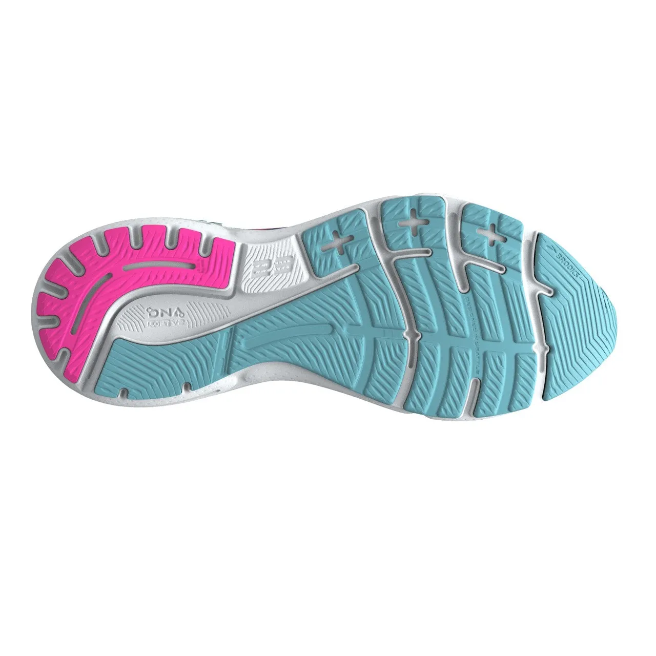 Brooks Adrenaline GTS 23 (Womens) - Storm Blue/Pink/Aqua