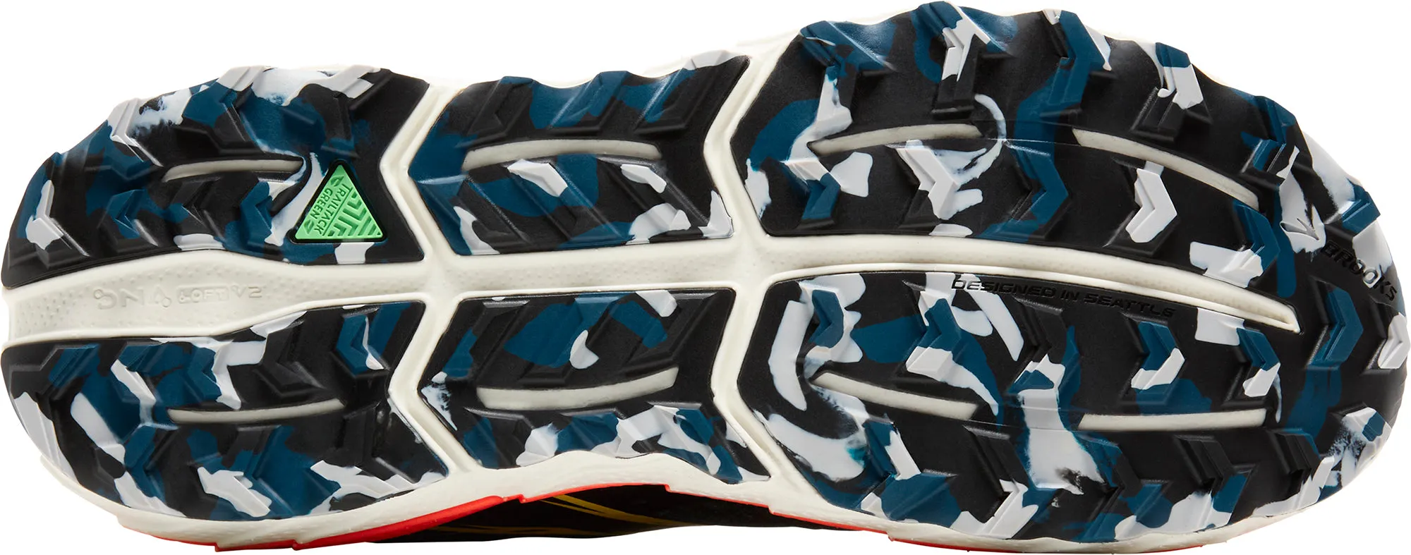 Brooks Cascadia 18 Mens Trail Running Shoes - Blue