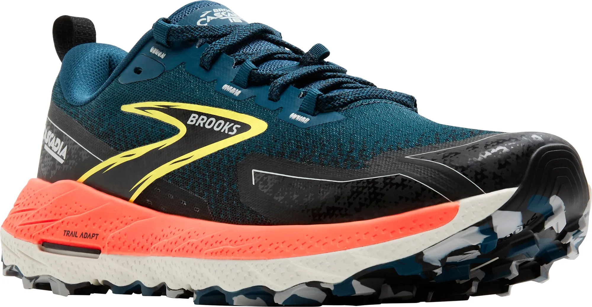 Brooks Cascadia 18 Mens Trail Running Shoes - Blue