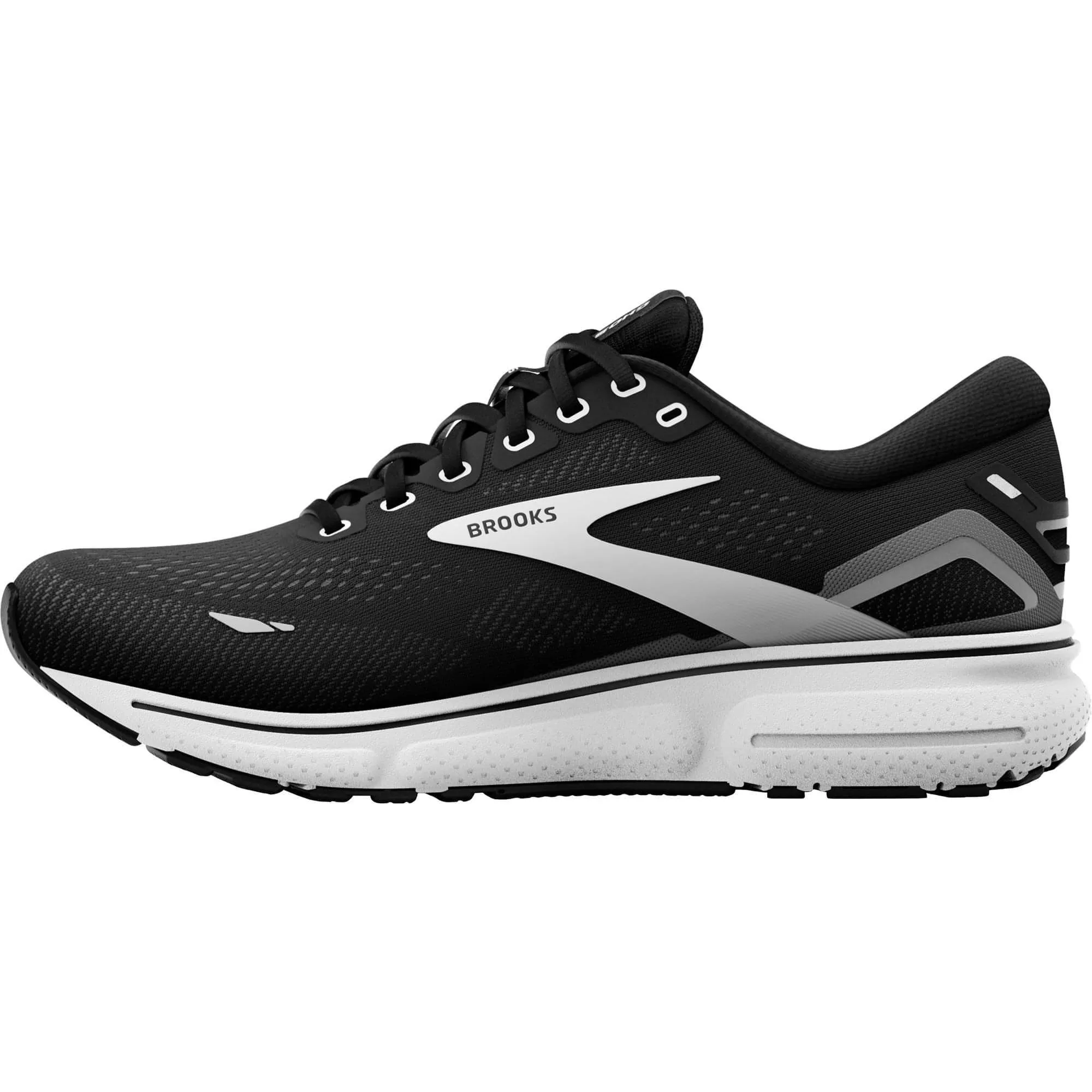 Brooks Ghost 15 Mens Running Shoes - Black