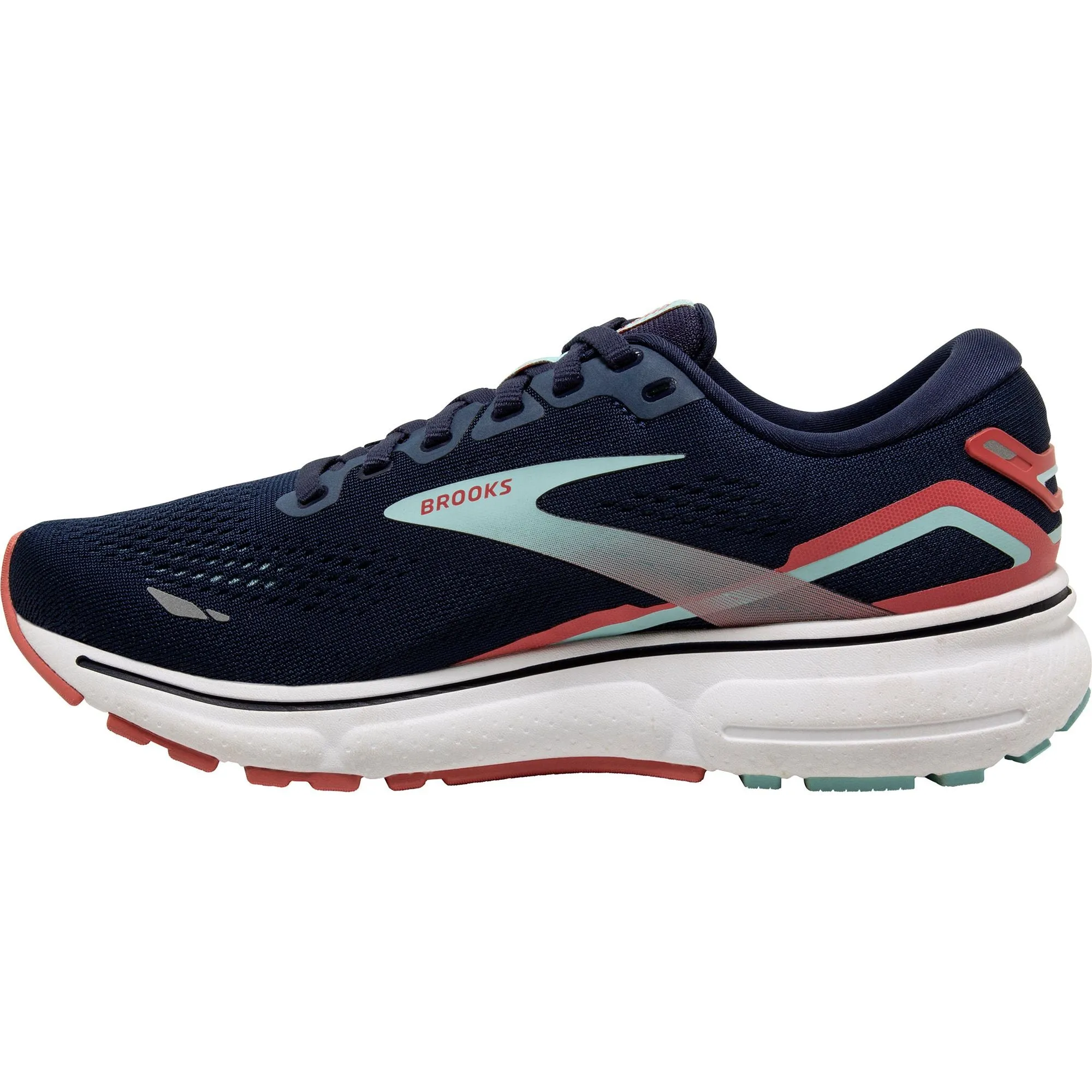 Brooks Ghost 15 Womens Running Shoes - Navy