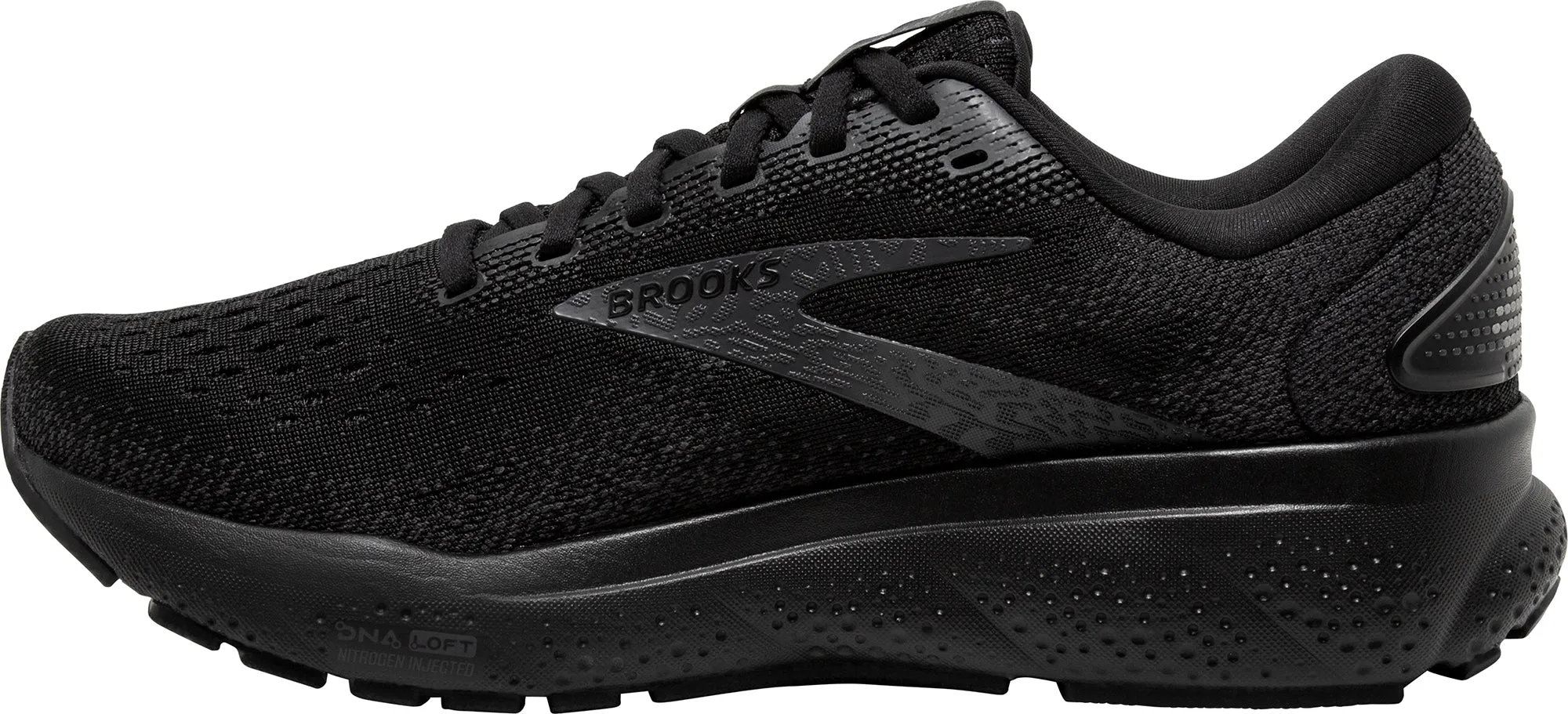 Brooks Ghost 16 Mens Running Shoes - Black