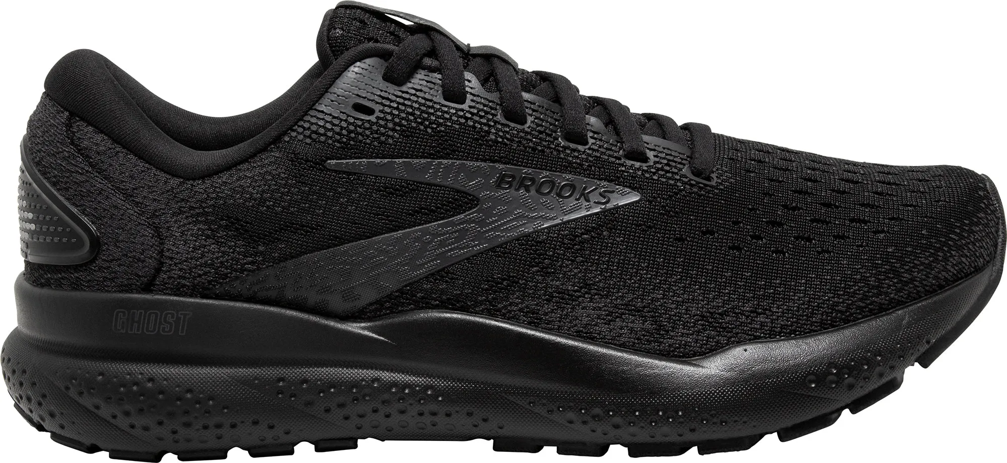 Brooks Ghost 16 Mens Running Shoes - Black