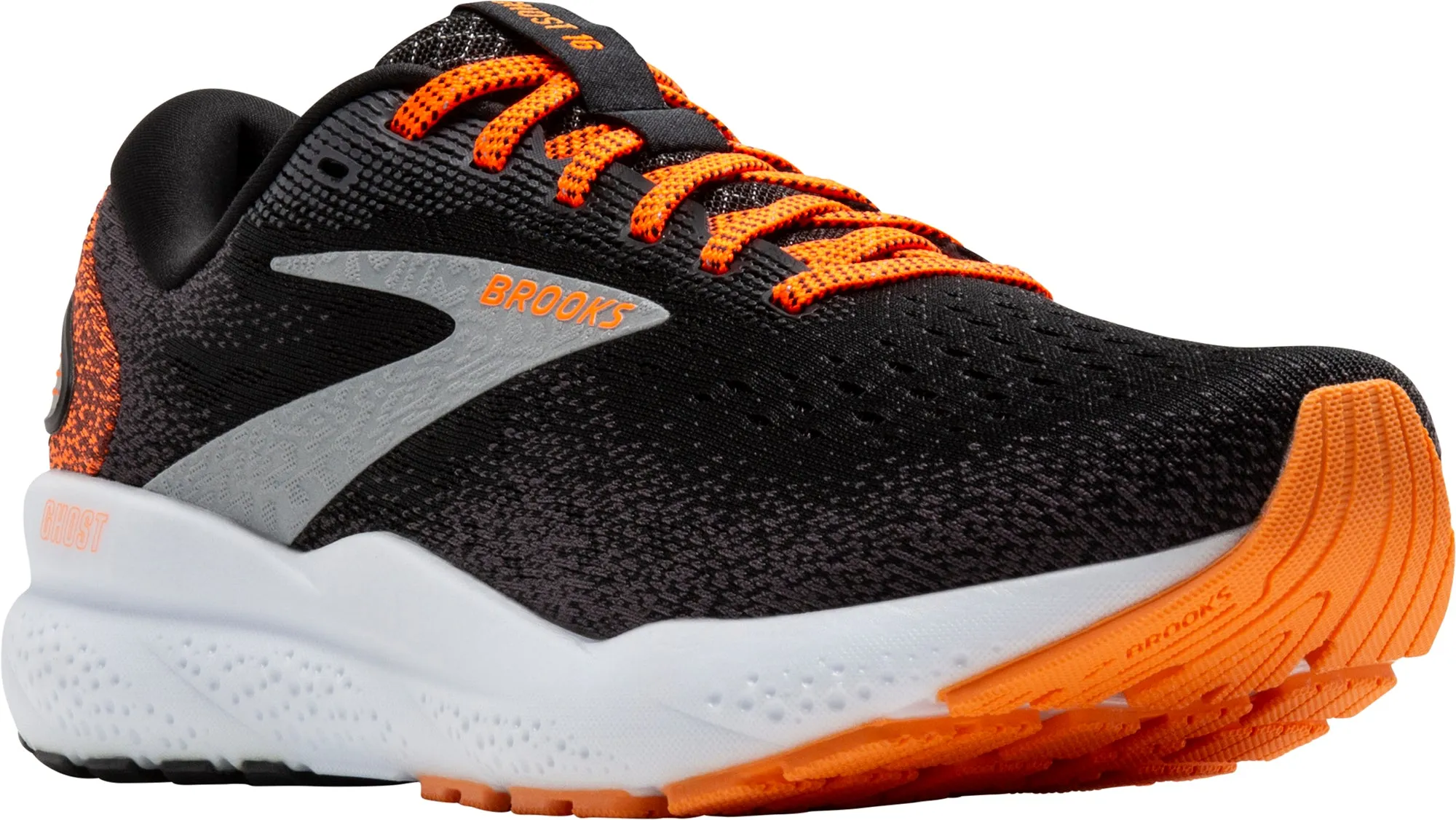 Brooks Ghost 16 Mens Running Shoes - Black