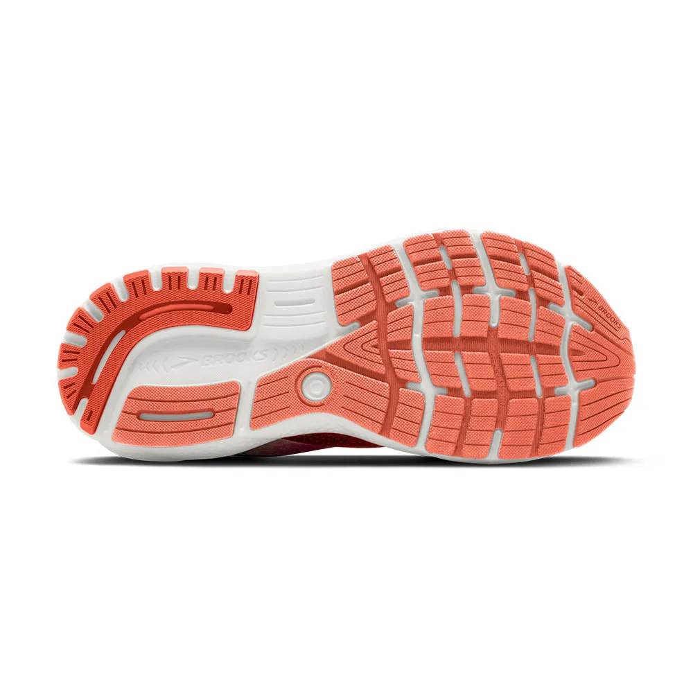 Brooks Ghost 16 (Womens) - Coral/Desert Flower/Coconut