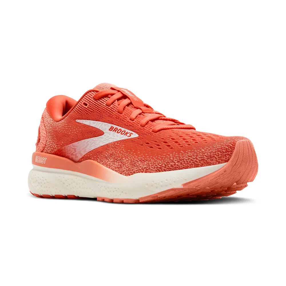 Brooks Ghost 16 (Womens) - Coral/Desert Flower/Coconut