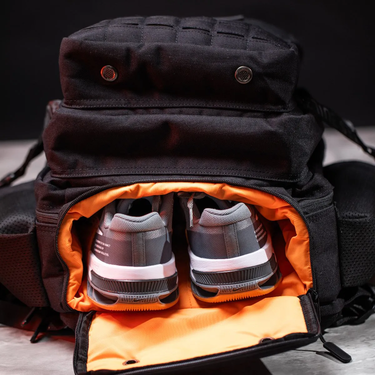 BUILT FOR ATHLETES - PRO SERIES BACKPACK 25L - BLACK