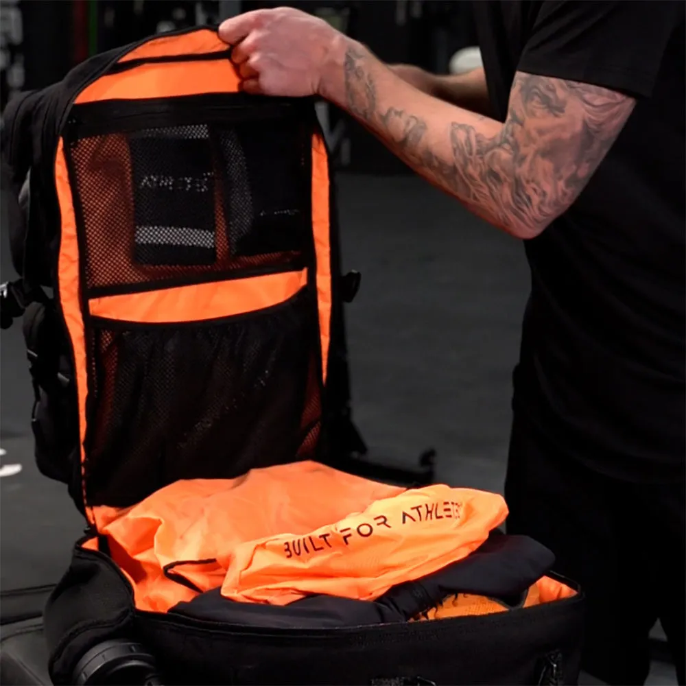 BUILT FOR ATHLETES - PRO SERIES BACKPACK 25L - BLACK