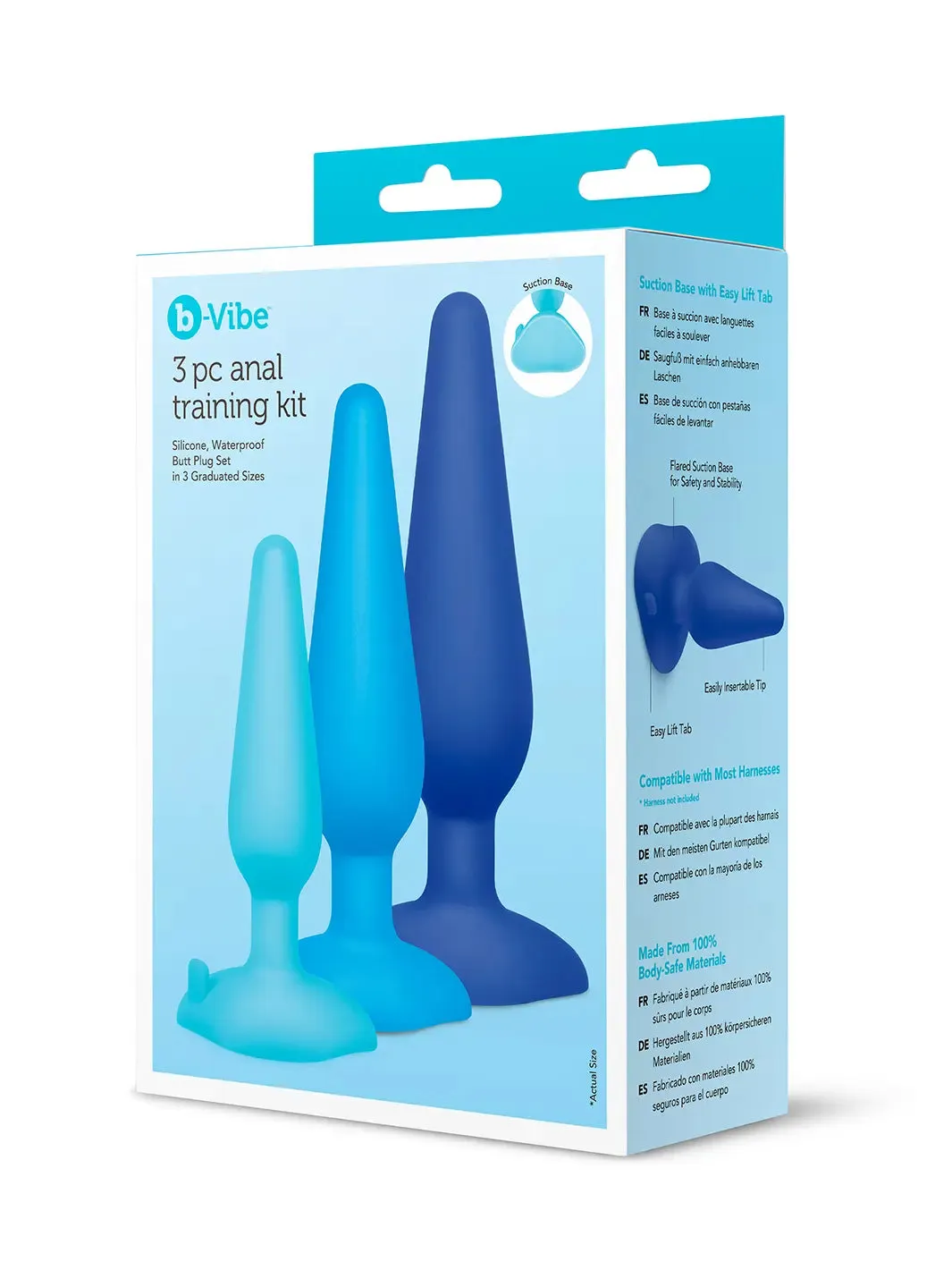 Bvibe 3 Piece Anal Training Kit