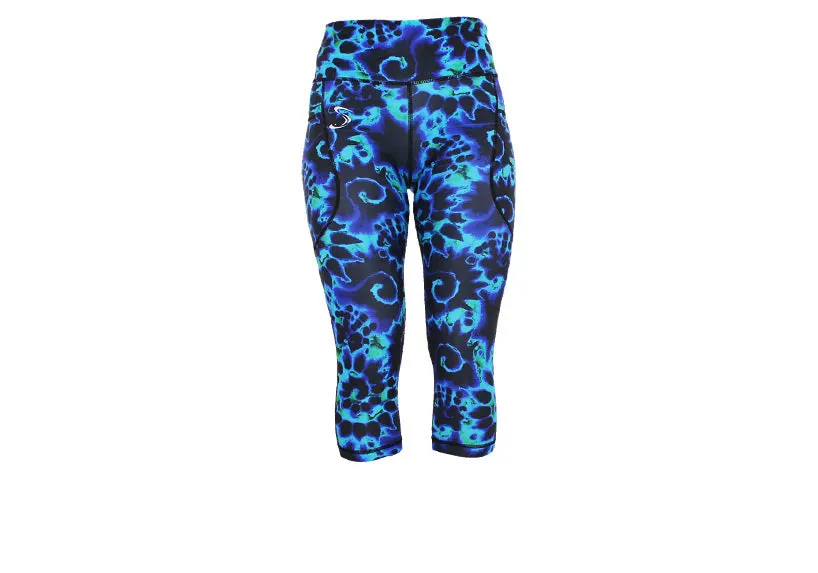 Capri Abyss Leggings with pockets
