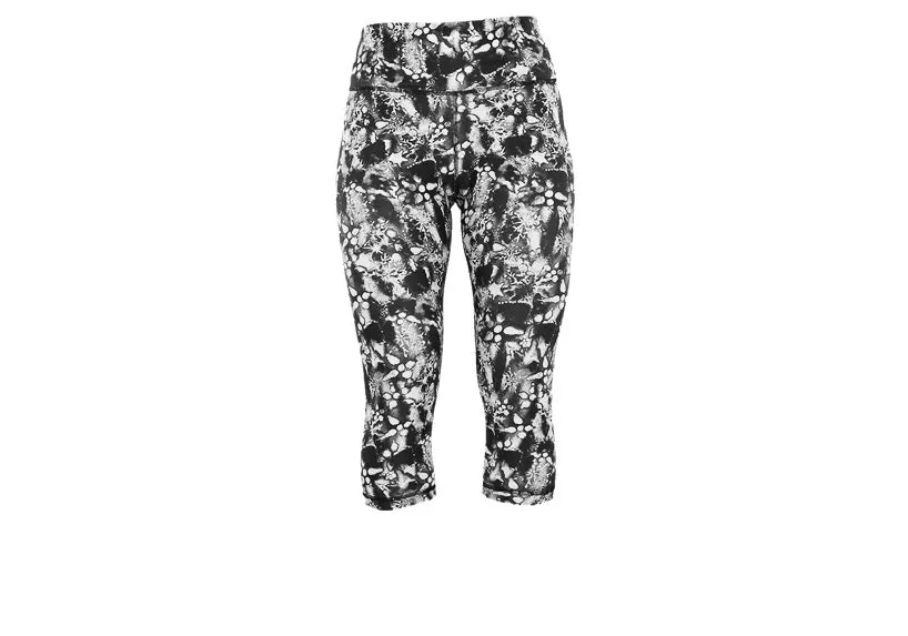 Capri Black Ice Leggings with pockets
