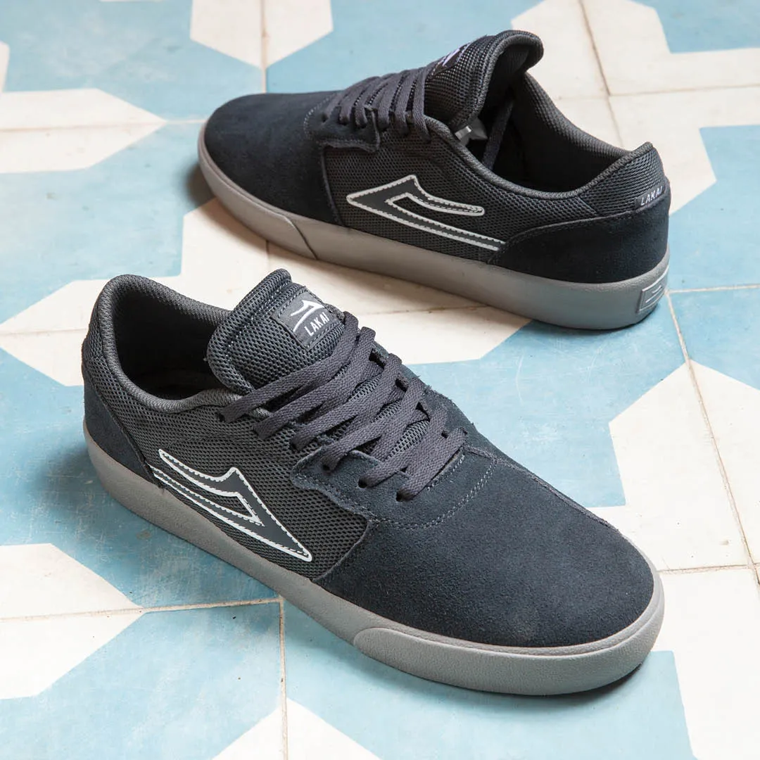 Cardiff - Charcoal Suede