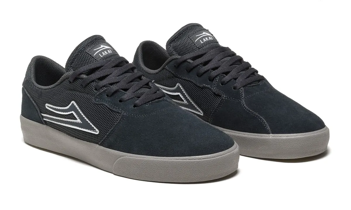 Cardiff - Charcoal Suede