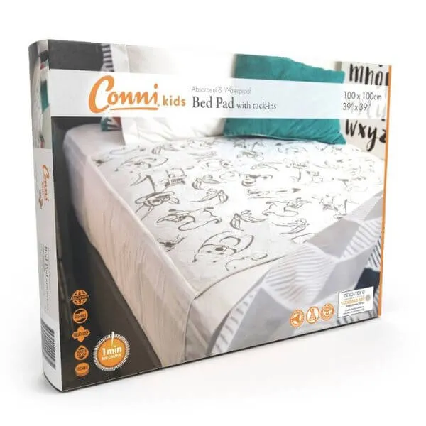 Child Bed Pad with Tuck-Ins