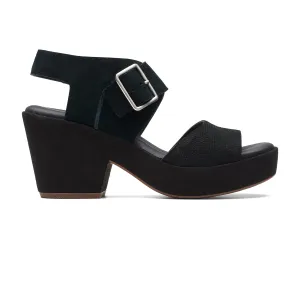 Clarks KimmeiHi Strap Sandals - Black Combi - 261710114 - D Width (Standard Fit)
