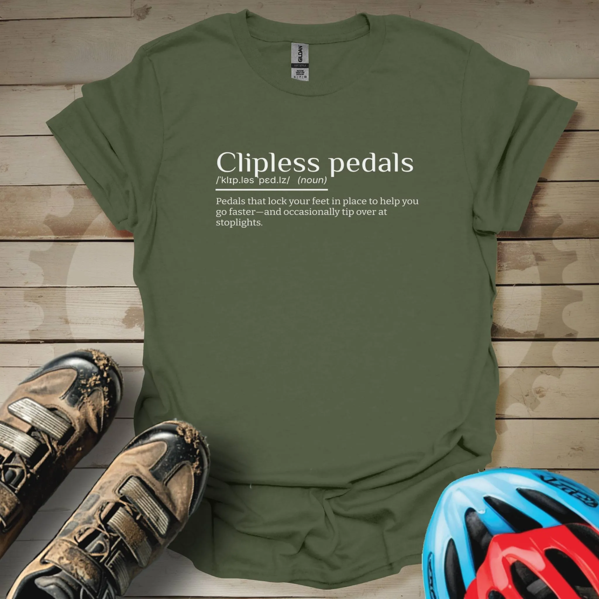 Clipless Pedal T-Shirt