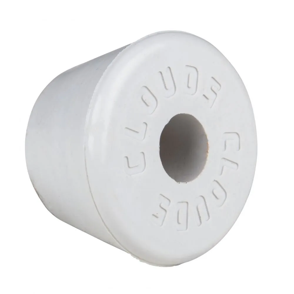 Clouds Quad Roller Skate Toestop - Rubber - White