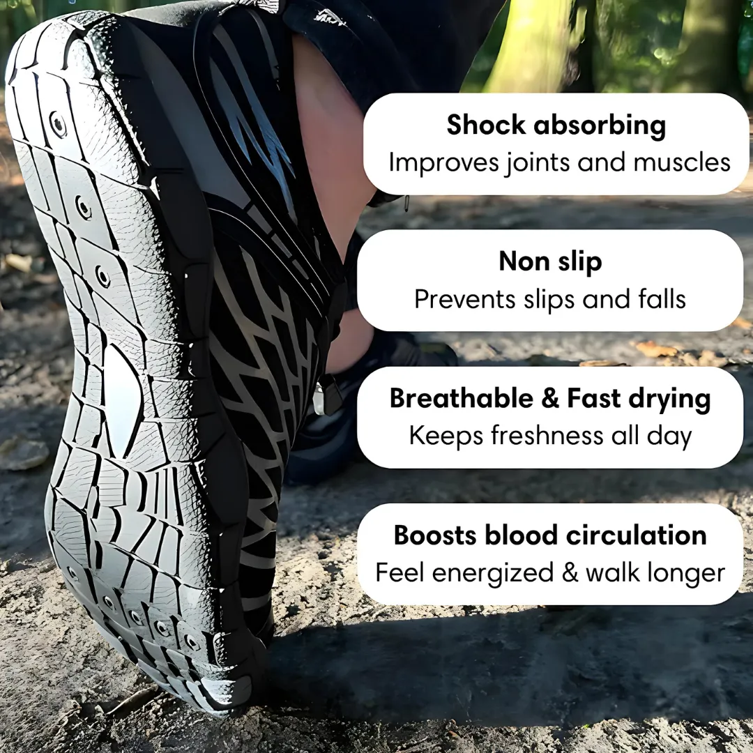ComfortGrip | Ergonomic & Supportive Winter Barefoot Shoes (Unisex)