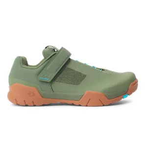 Crankbrothers Shoes Mallet E Speedlace Green / Blue Clipless SPD
