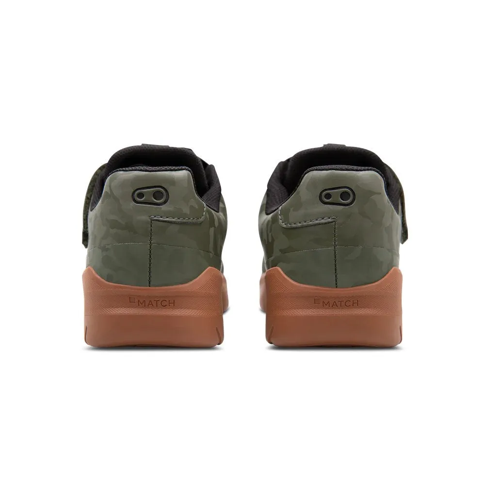 Crankbrothers Shoes Mallet E Speedlace LE Camo / Black / Gum Clipless SPD