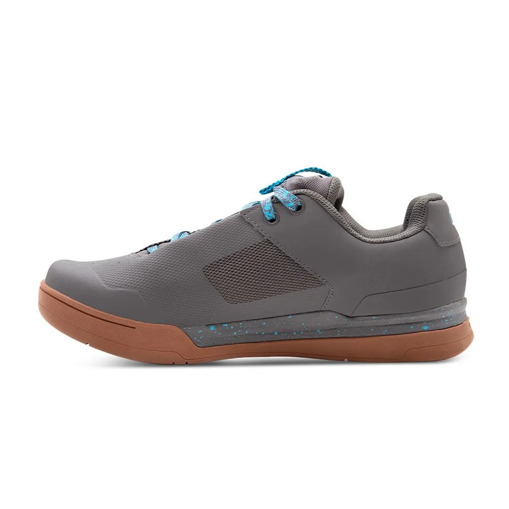 Crankbrothers Shoes Mallet Lace Grey / Blue Splatter Clipless