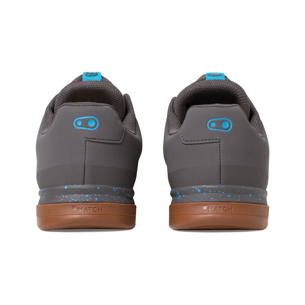 Crankbrothers Shoes Mallet Lace Grey / Blue Splatter Clipless