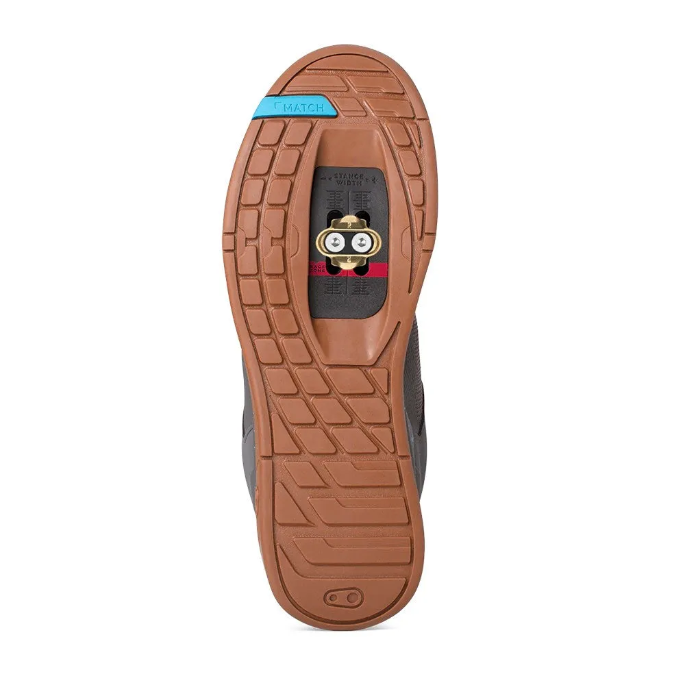 Crankbrothers Shoes Mallet Lace Grey / Blue Splatter Clipless