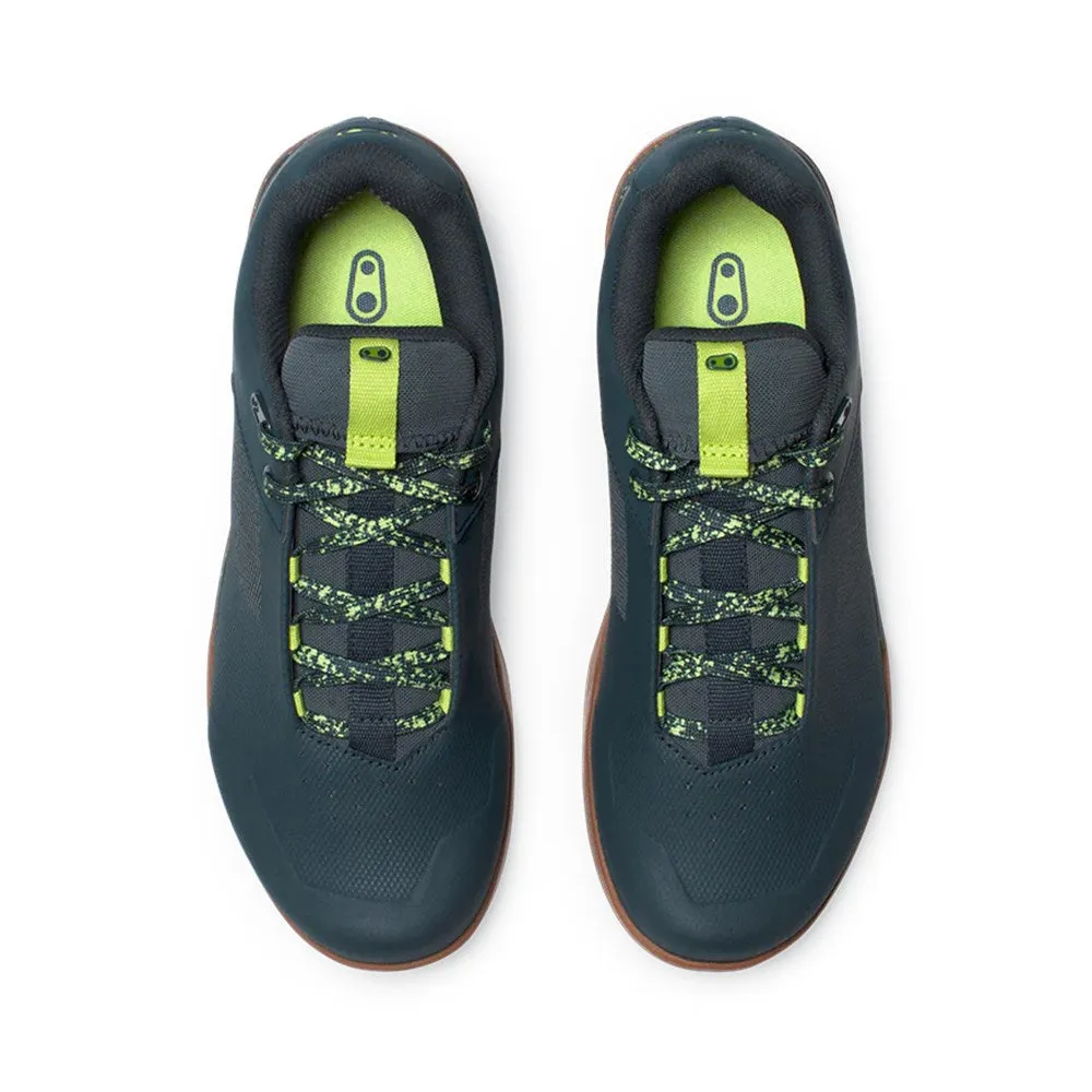 Crankbrothers Shoes Mallet Lace Petrol / Lime Splatter Clipless
