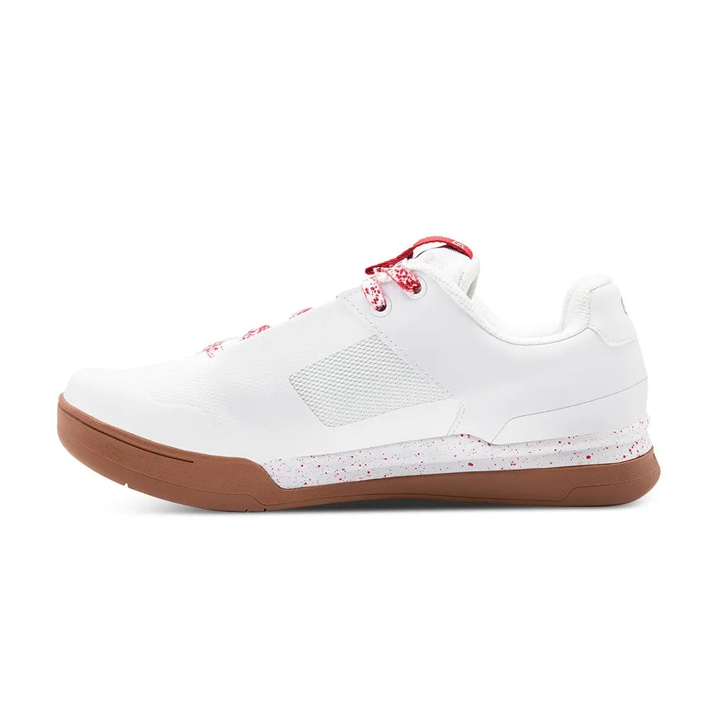 Crankbrothers Shoes Mallet Lace White / Red Splatter Clipless