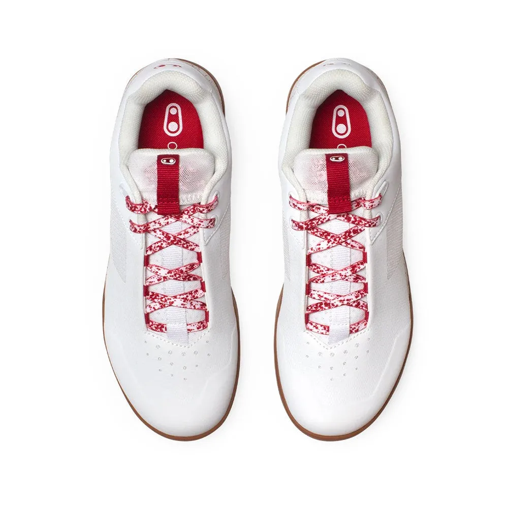 Crankbrothers Shoes Mallet Lace White / Red Splatter Clipless