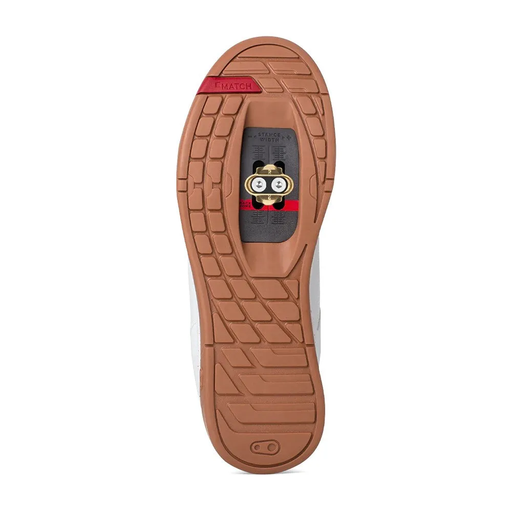 Crankbrothers Shoes Mallet Lace White / Red Splatter Clipless