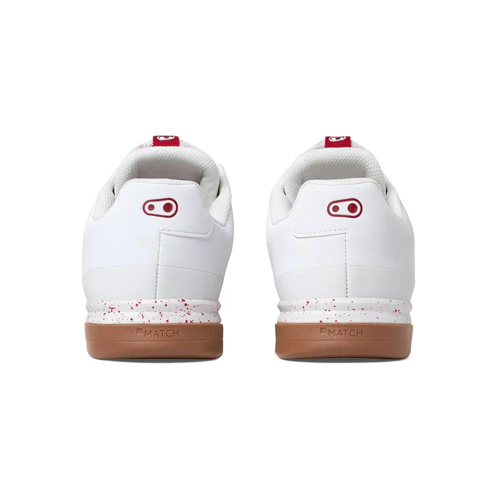 Crankbrothers Shoes Mallet Lace White / Red Splatter Clipless