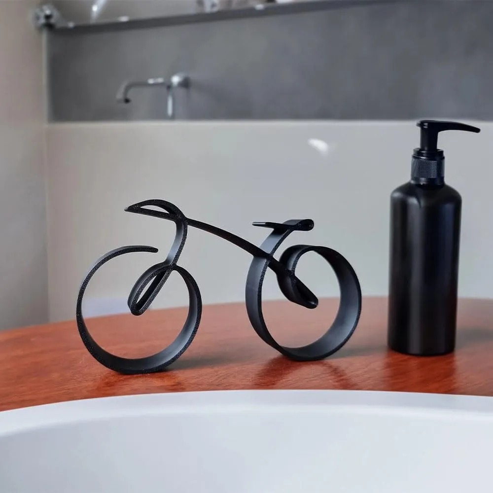 Cycolinks Minimalistic Bicycle Sculpture - Great Gift for Cyclist