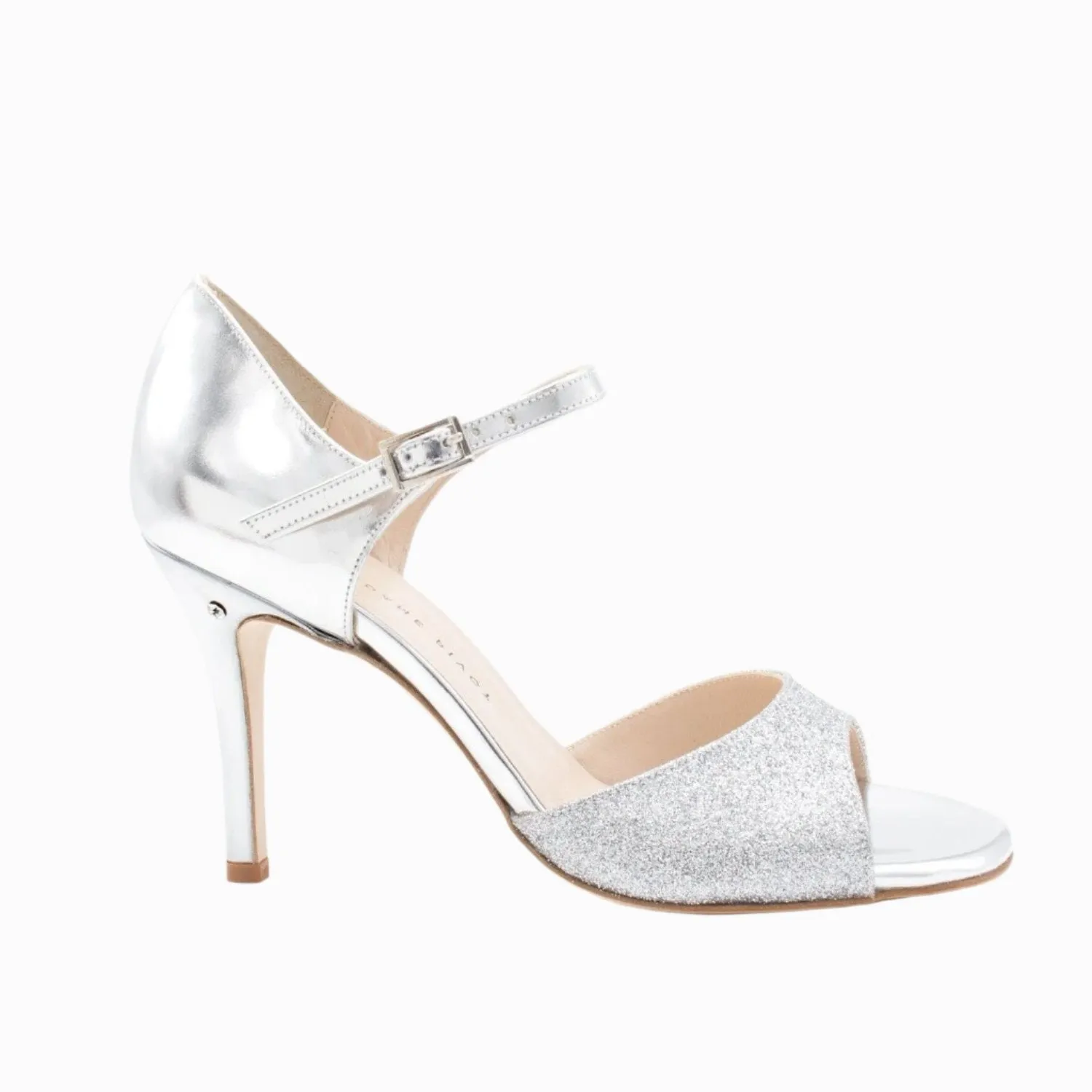 Daisy / Silver Glitter