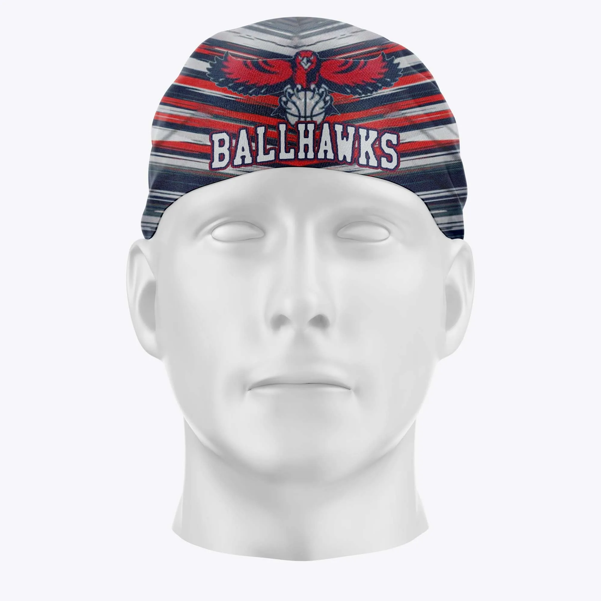 DAVINCI BALLHAWKS BASKETBALL Sublimated Skully