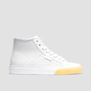 DC Manual Hi Shoes - White/Gum - Womens