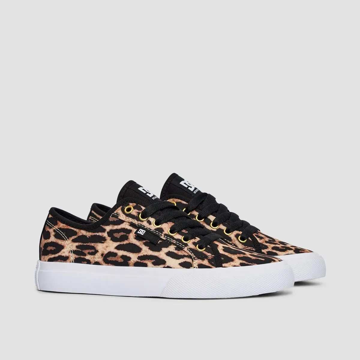 DC Manual TXSE Shoes - Black/Leopard - Womens