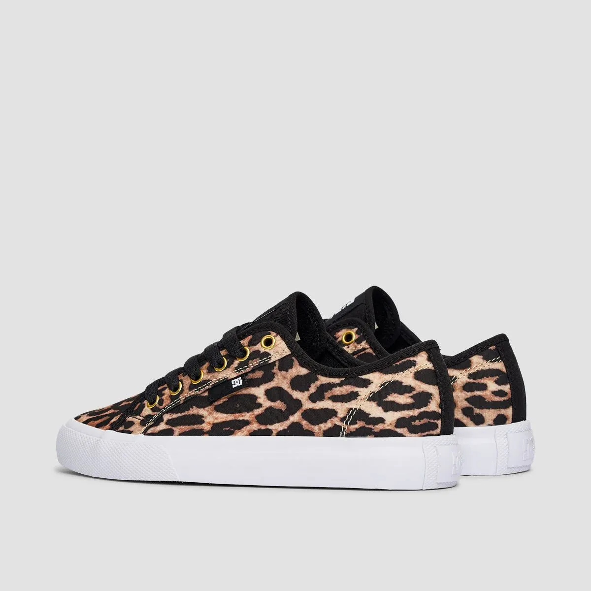 DC Manual TXSE Shoes - Black/Leopard - Womens