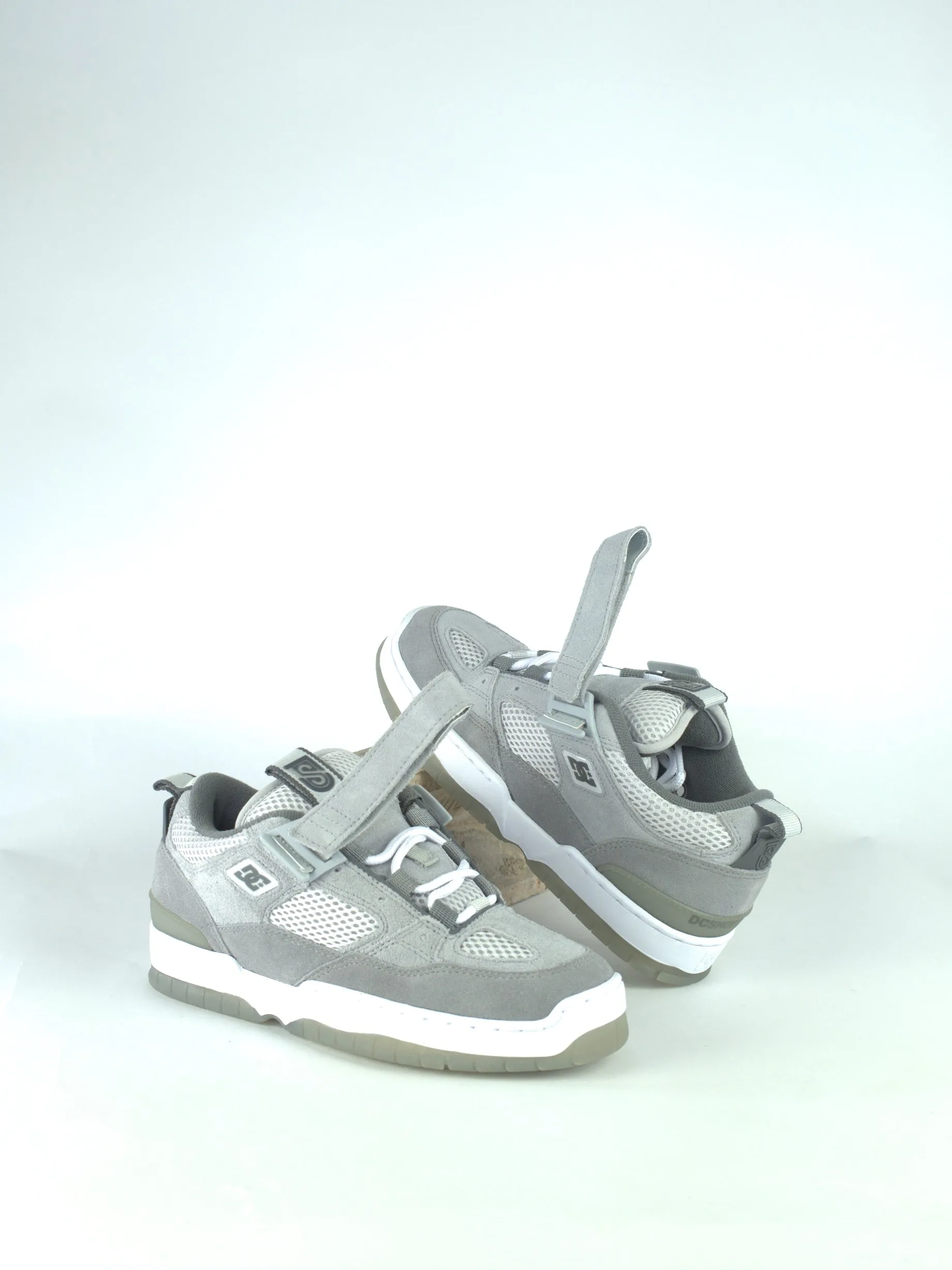 Dc Shoes - Js1 John Shanahan Pro Skate Shoe - Grey / Grey