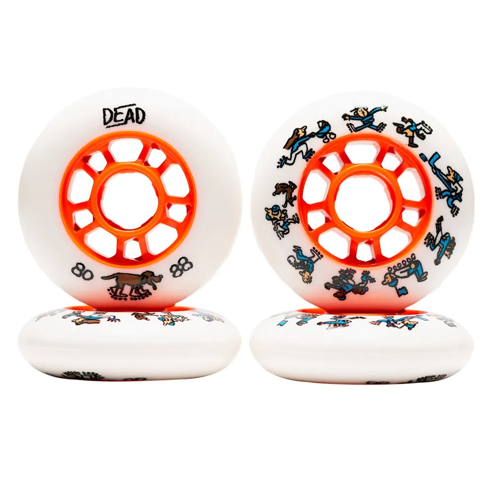 Dead Team Rover Inline Wheels 80mm/88a