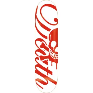 Death Script 8.5" Deck - Red White