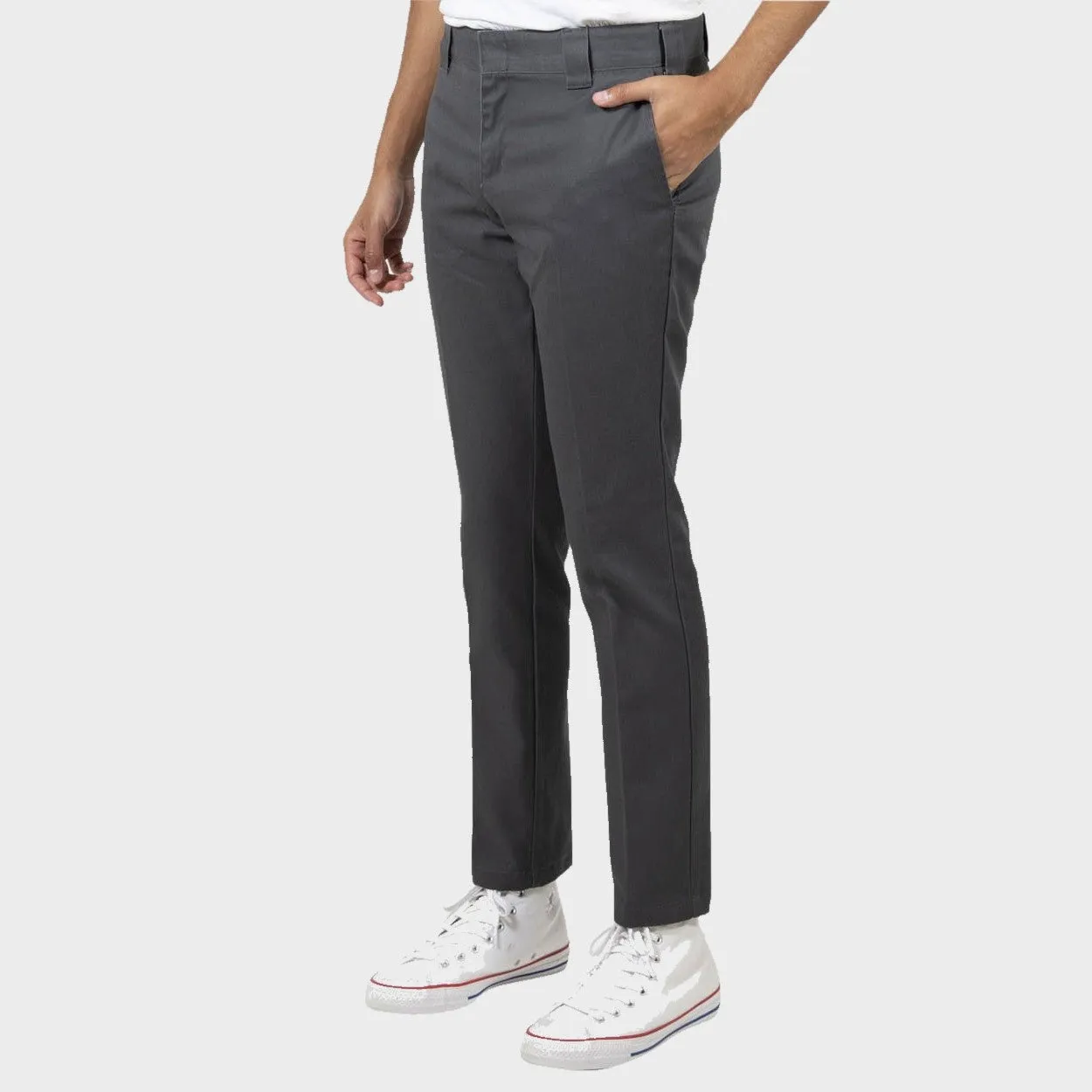 DICKIES 872 SLIM TAPERED FIT PANT CHARCOAL