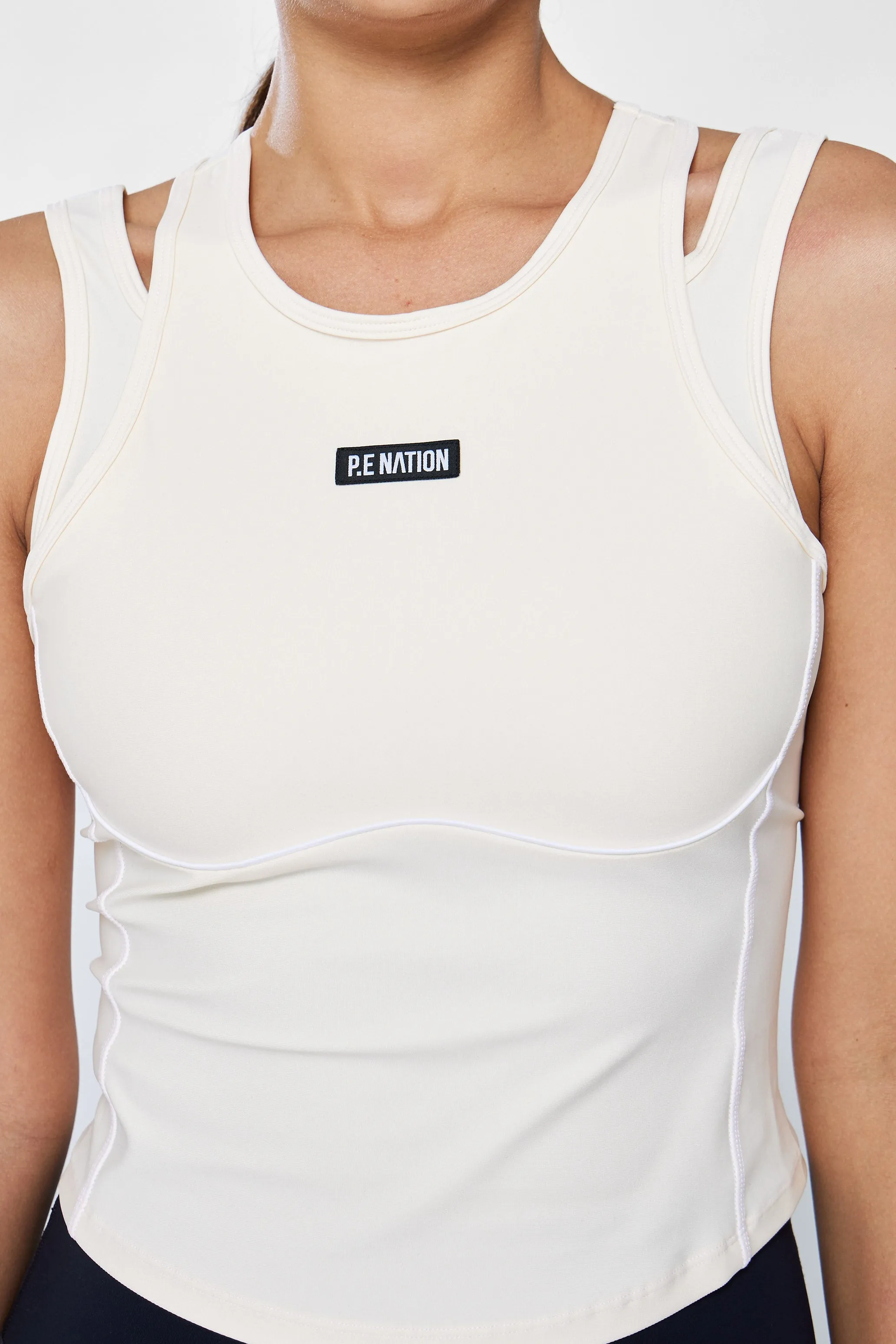 Downtempo Tank in Recycled Polyester