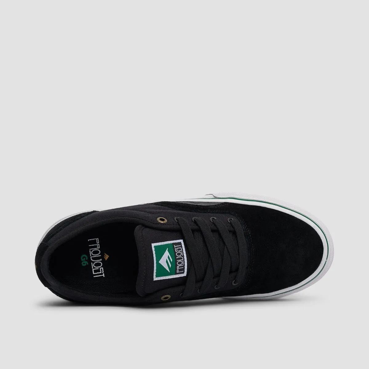 Emerica Provost G6 Shoes - Black/White/Gold